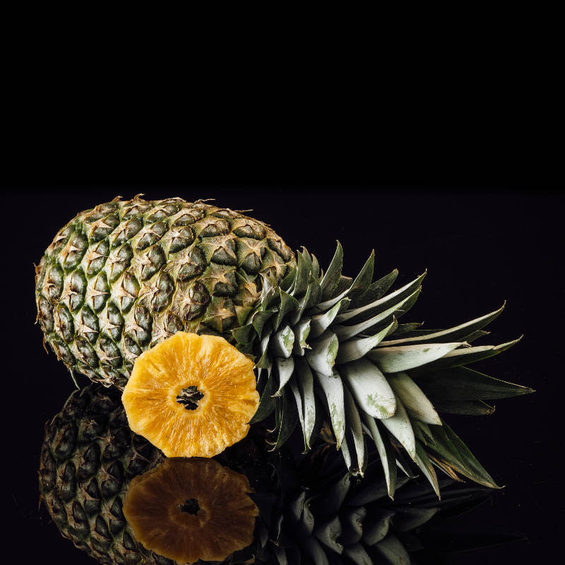 frutta semicandita ananas